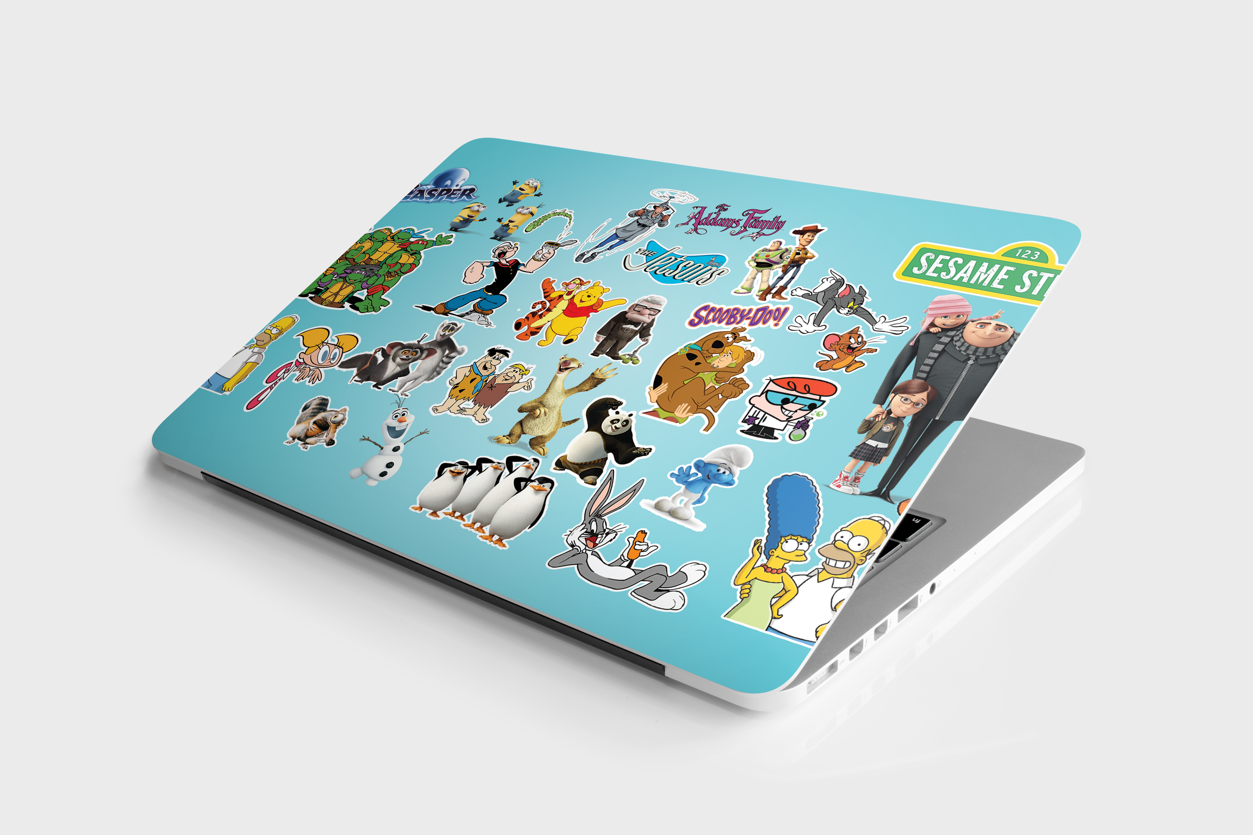 Cartoons Laptop Stickers