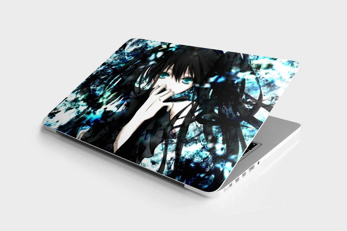 Anime Girl laptop Stickers